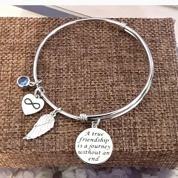 Jewelry - NEW Sterling True Friendship Charm Bracelet